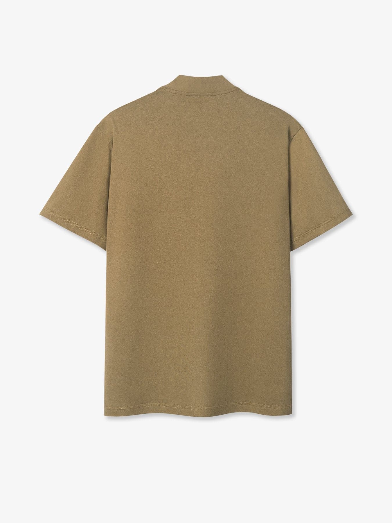 Mock Neck Short Sleeve Tee