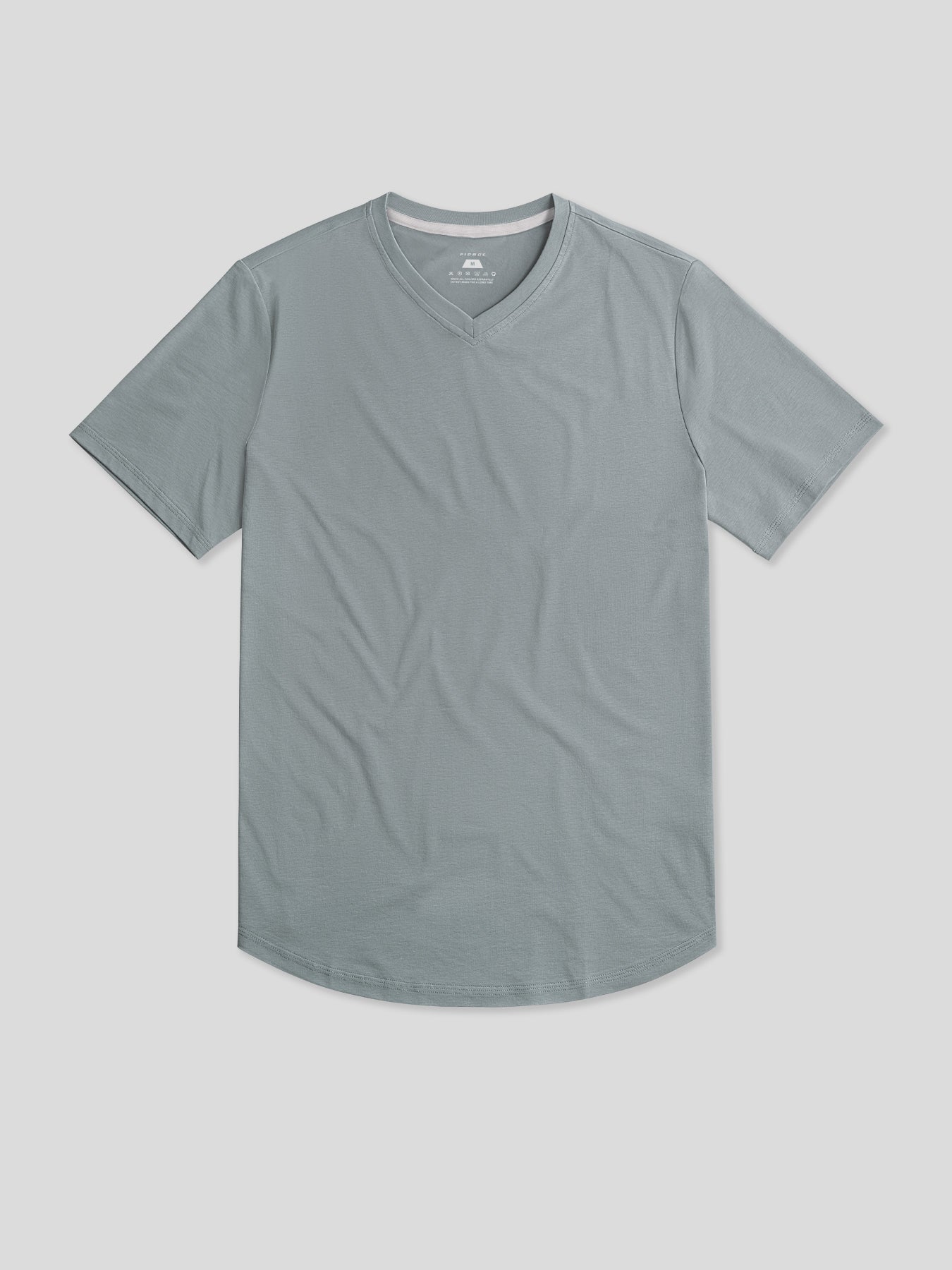 StayCool 2.0 V-neck Curve-Hem Tee: Classic Fit