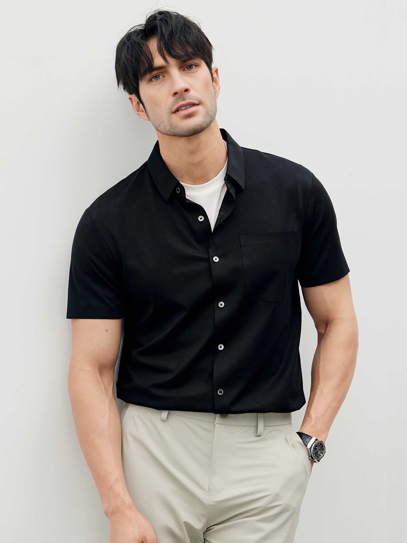 ChillLux Wrinkle-free Short Sleeve Shirt