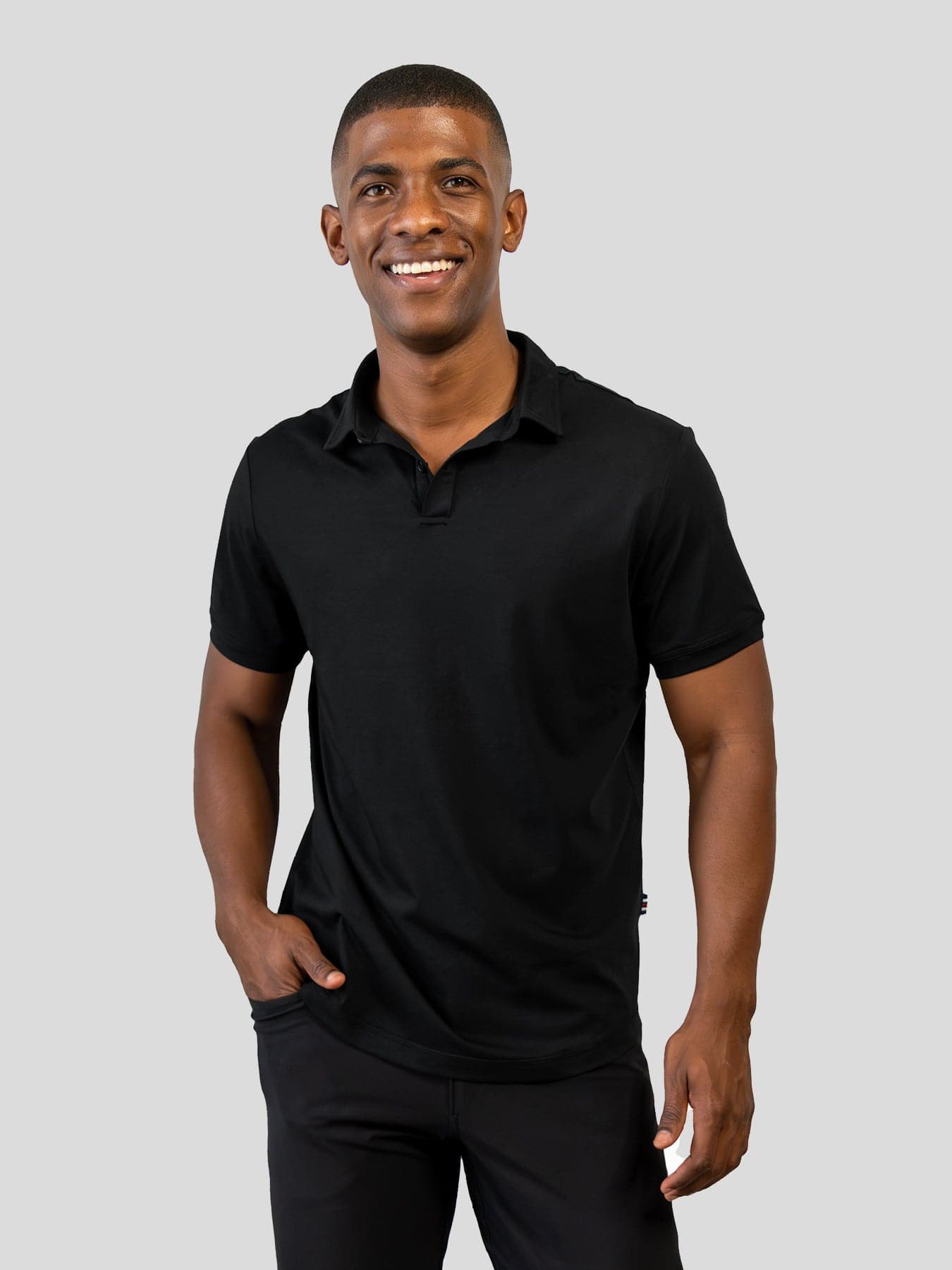 StayCool 2.0 Curve-Hem Polo: Slim Fit 