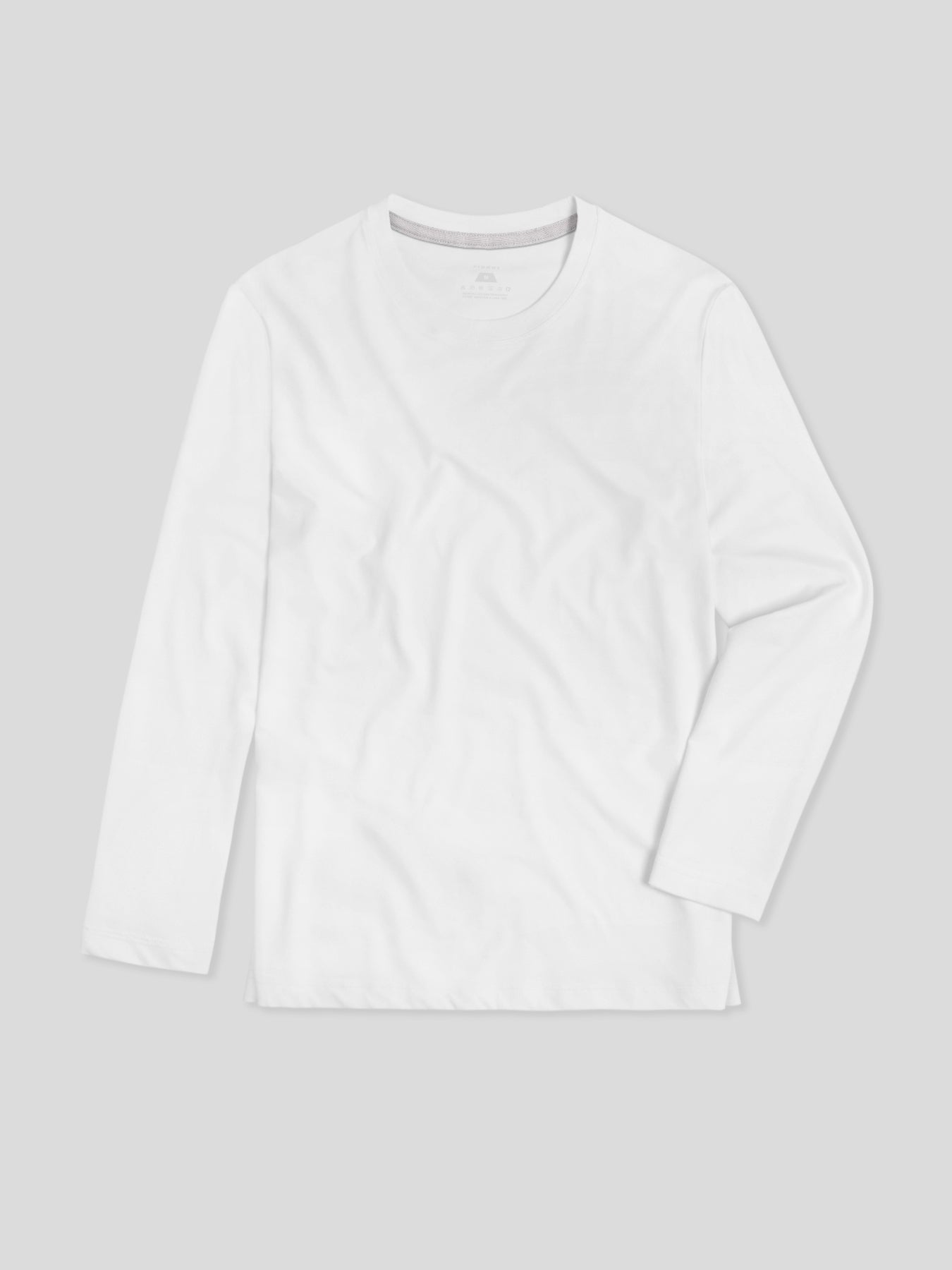 CloudWear 2.0 Split-Hem Long Sleeve Tee: Slim Fit