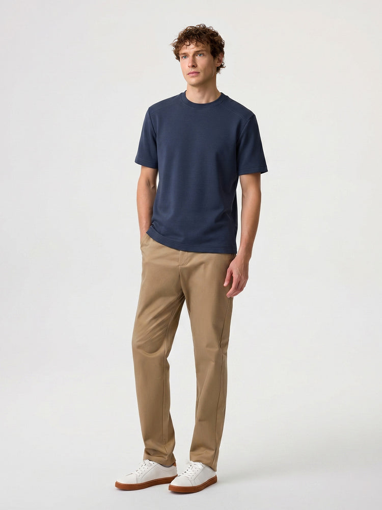Weekend Performance Structured Crewneck Tee