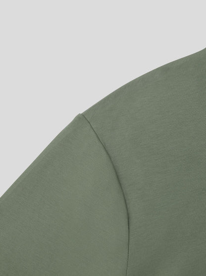 StaySmooth Long Sleeve Drop-Cut Tee: Slim Fit