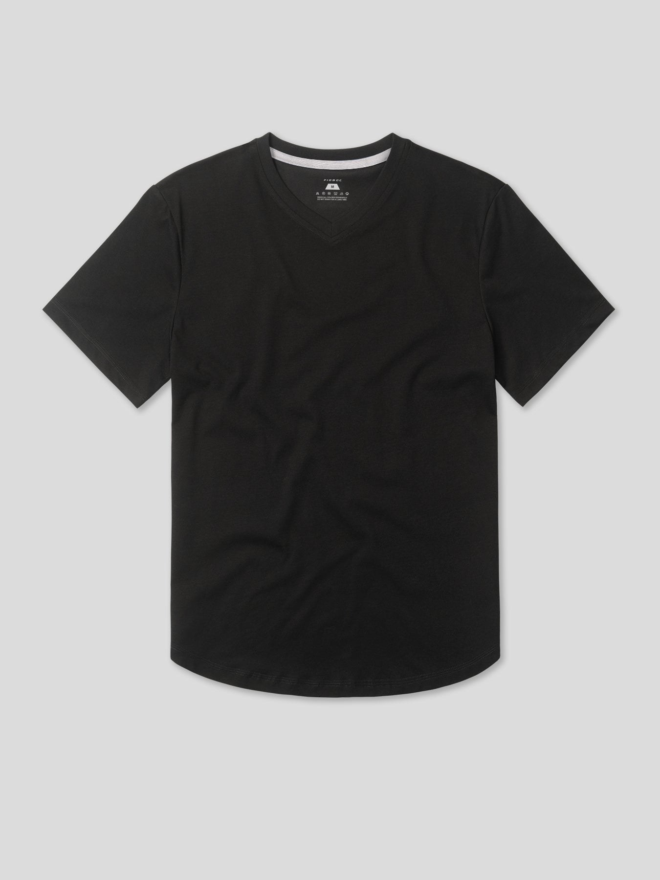 StayCool 2.0 V-neck Curve-Hem Tee: Classic Fit