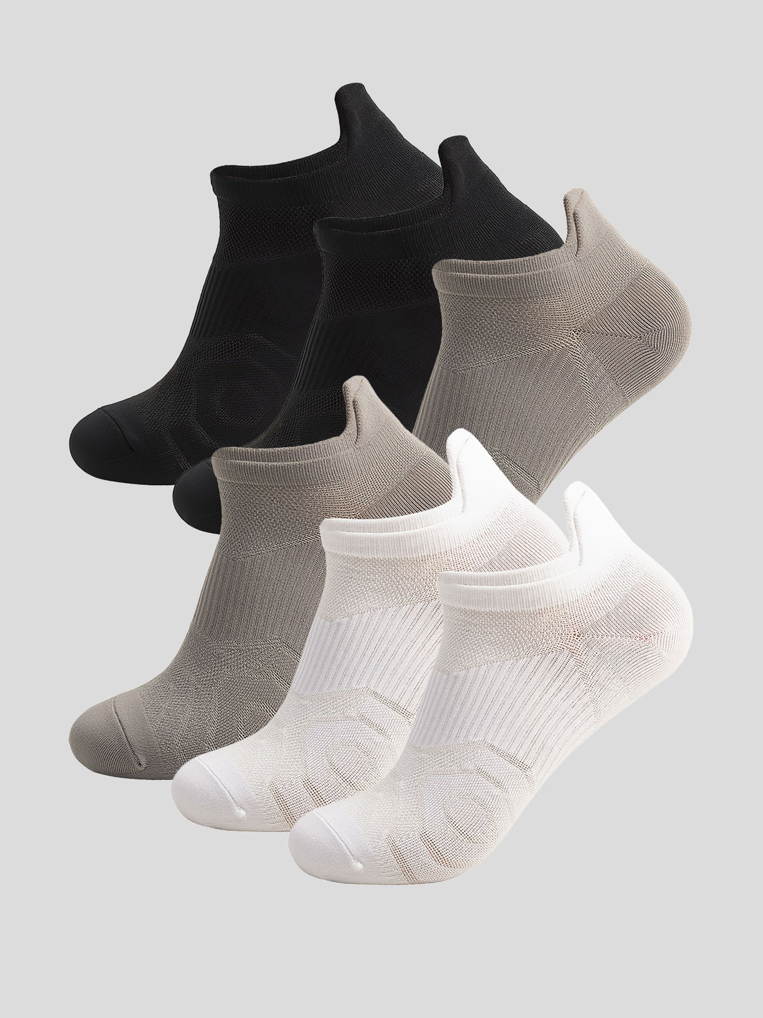 Multicolor Performance Tab Socks 6-Pack