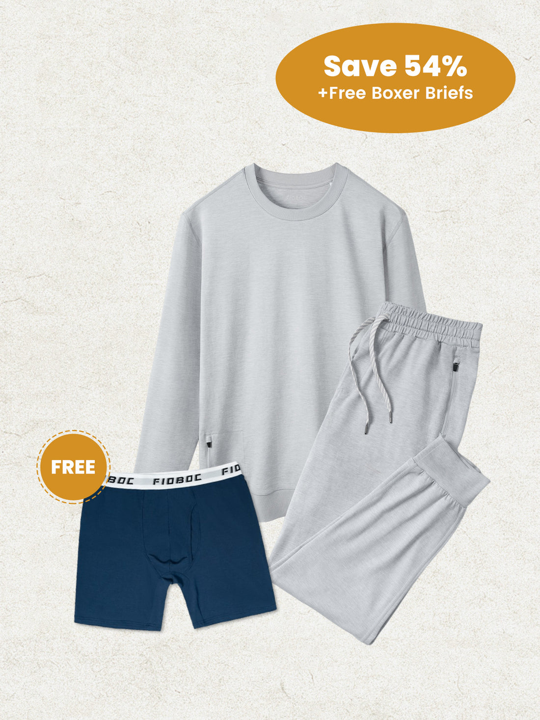 Velou Long Sleeve Sleep Loungewear Set | 