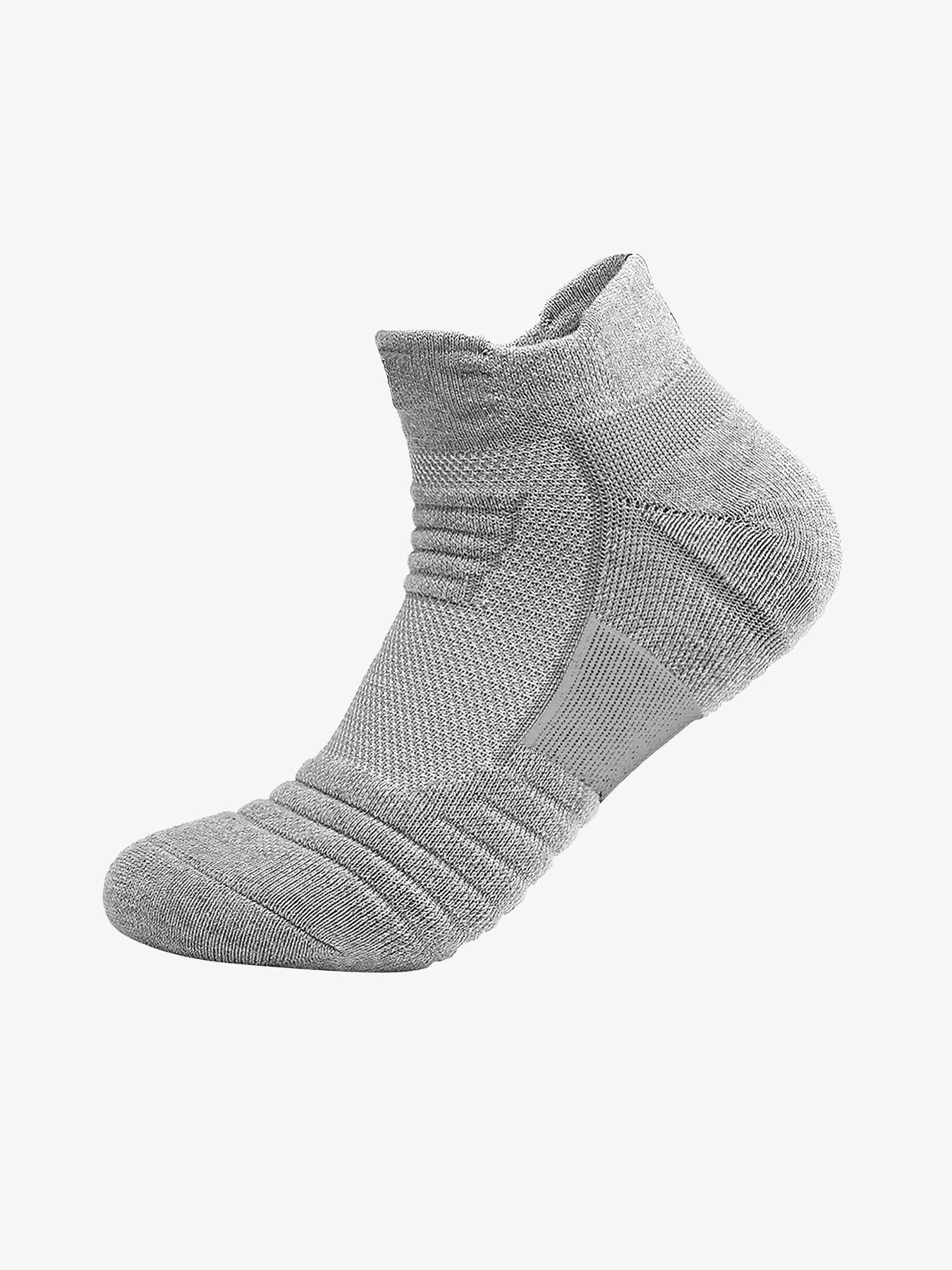 Solid Color Cotton Low Socks