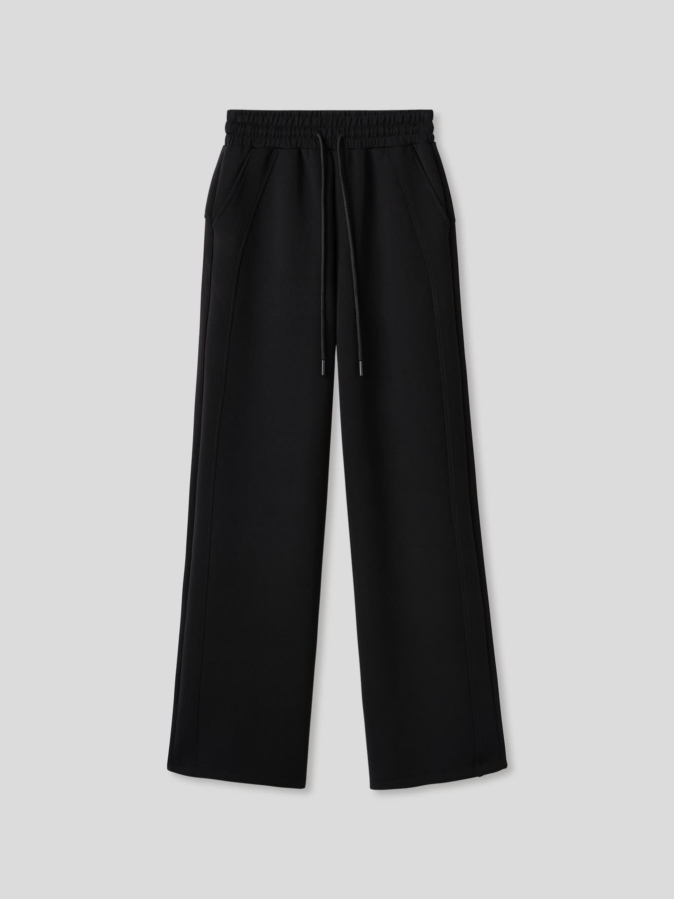 Women Modal Blend Hoodie And Wide Leg Pant Set
