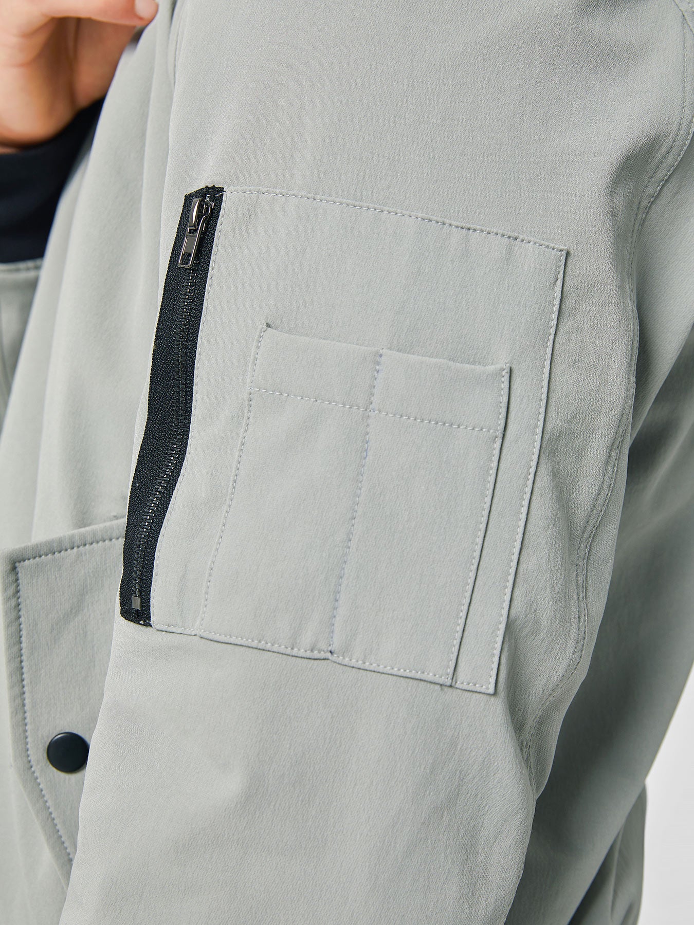 Water-Repellent Reversible Bomber