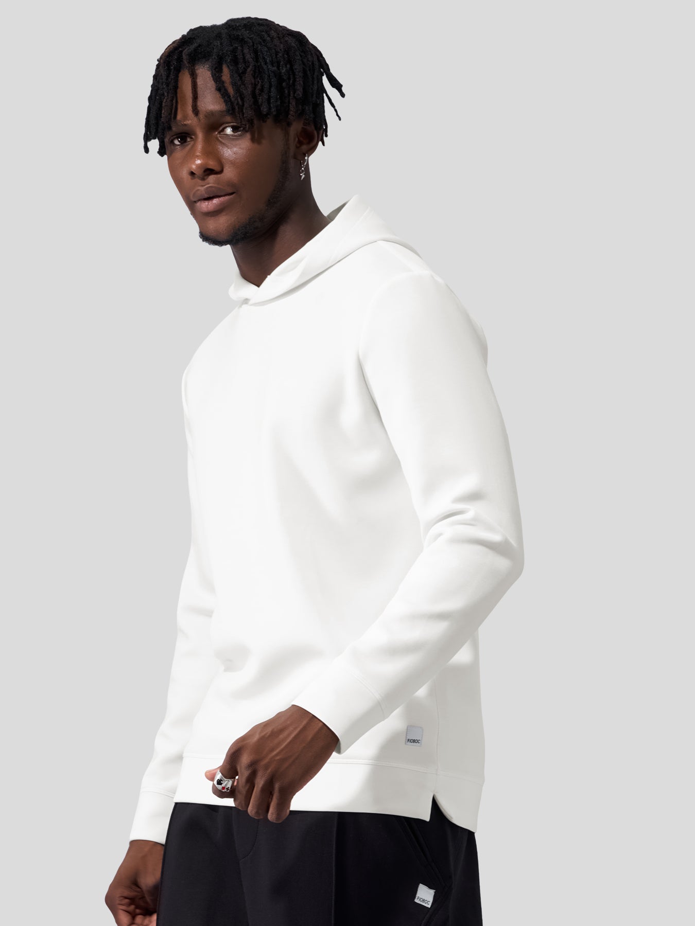 Modal Blend Long Sleeve Hoodie