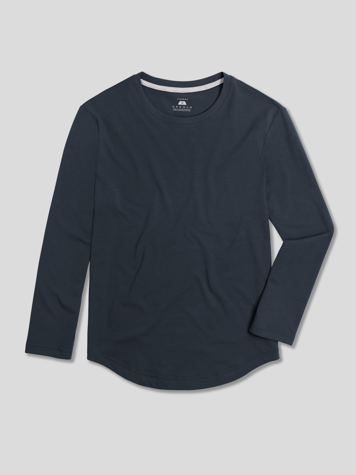 StaySmooth Long Sleeve Elongated Tee:Slim Fit