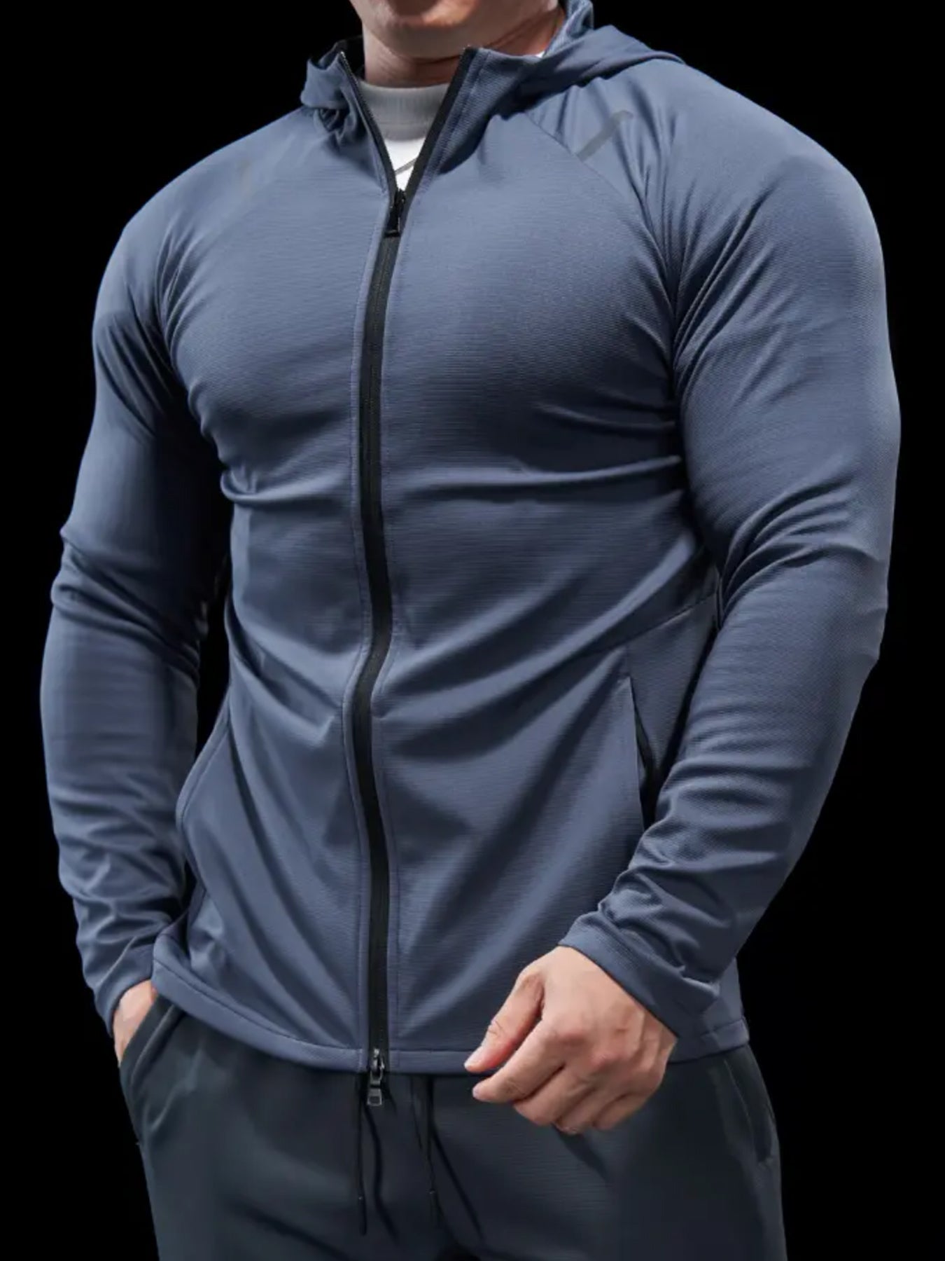 ElevateMotion Quick Dry Sports Fitness Hooded Jacket