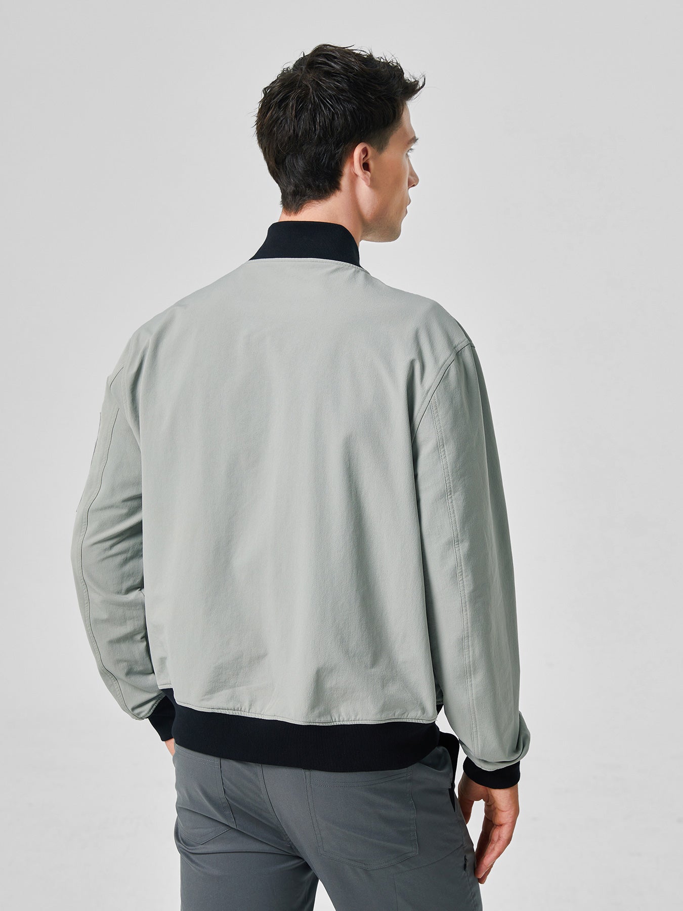 Water-Repellent Reversible Bomber