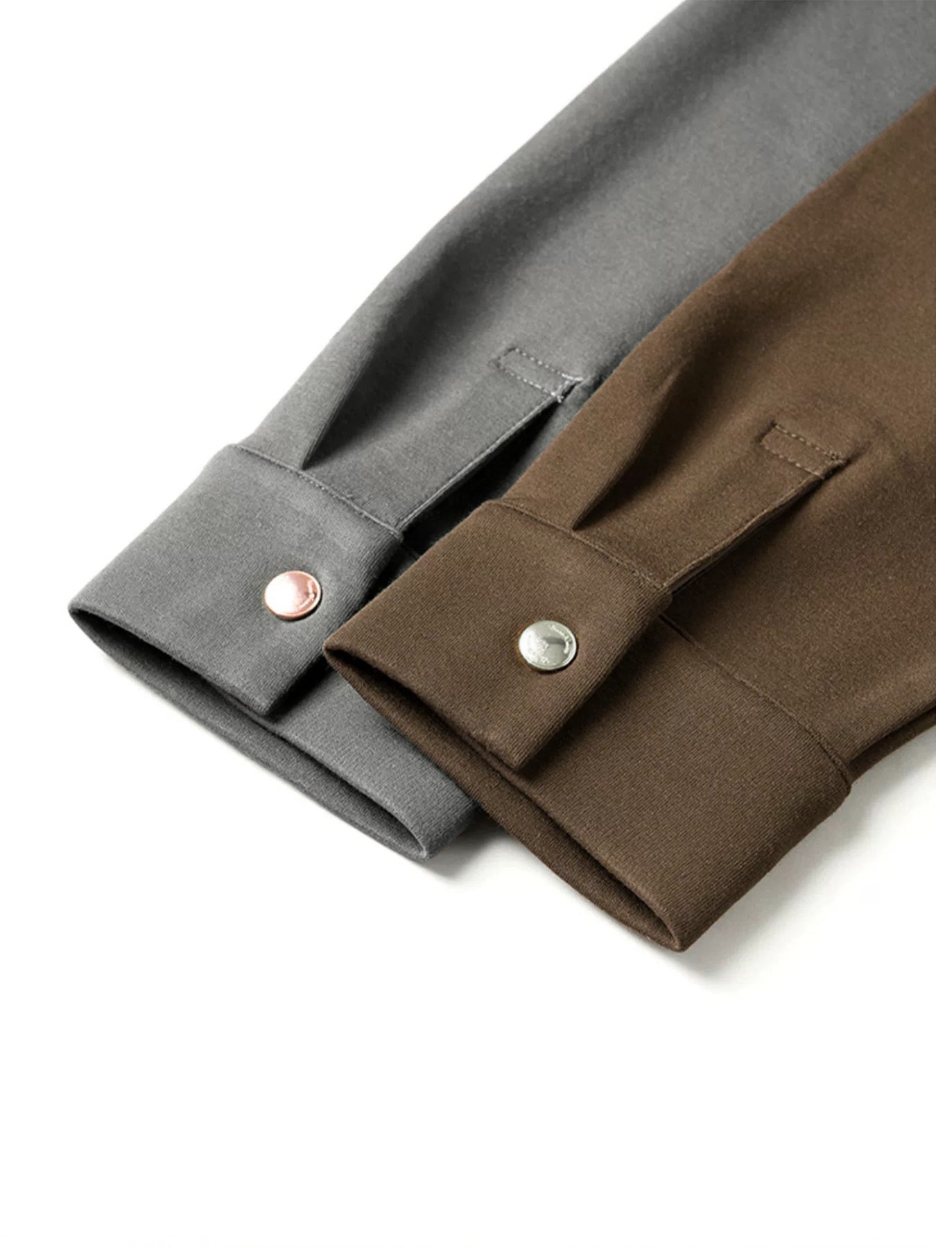 Modal Blend Long Sleeve Half Zip Polo