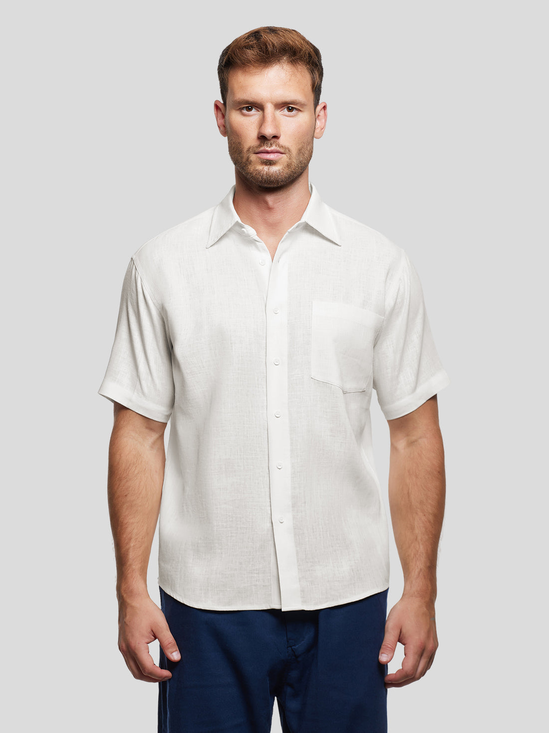 DreamWear Italian Linen Short Sleeve Shirt