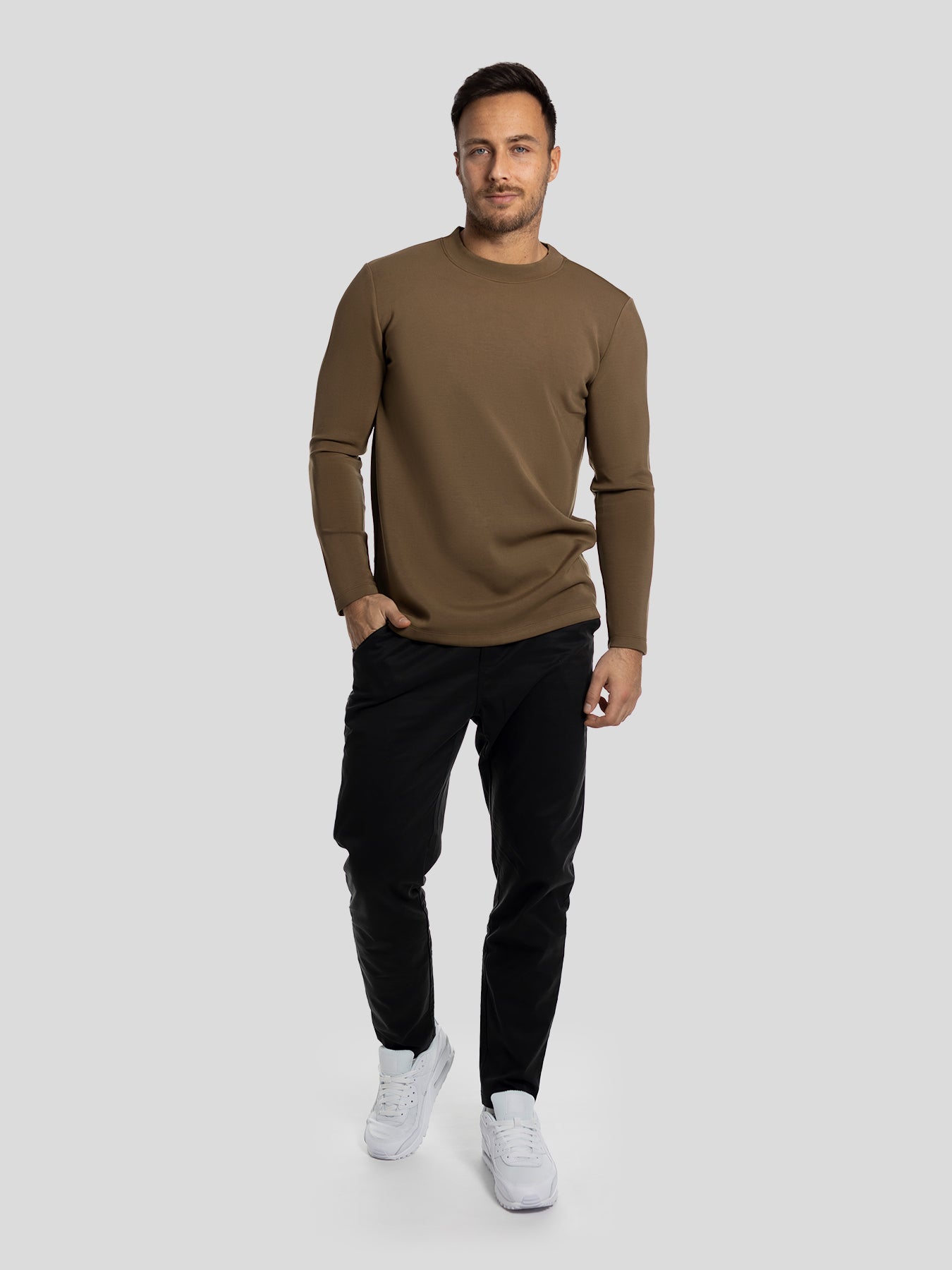 Modal Blend Long Sleeve Tee