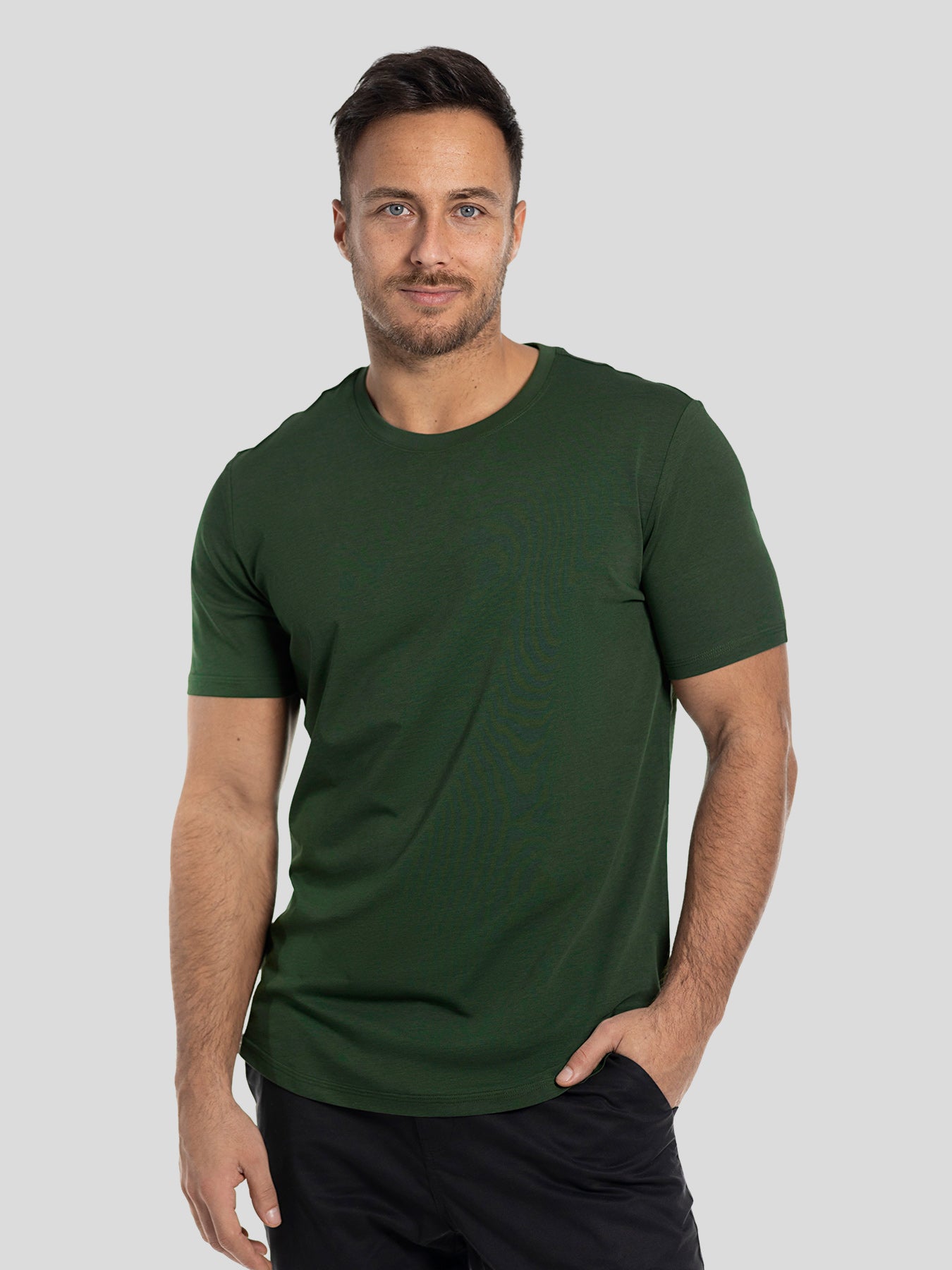 StayCool 2.0 Curve-Hem Tee: Slim-Fit