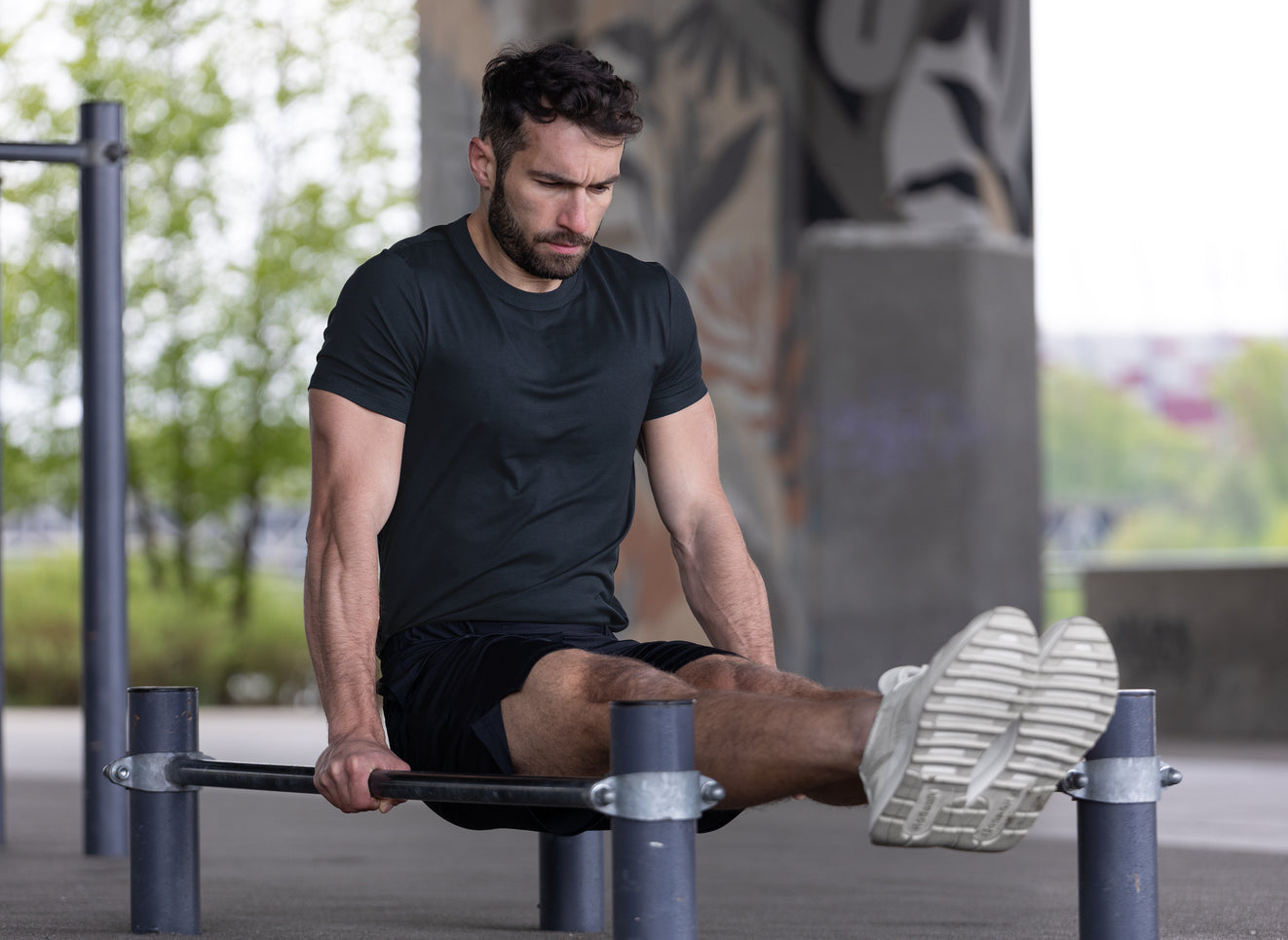 Fioboc compression shirt men, quick dry