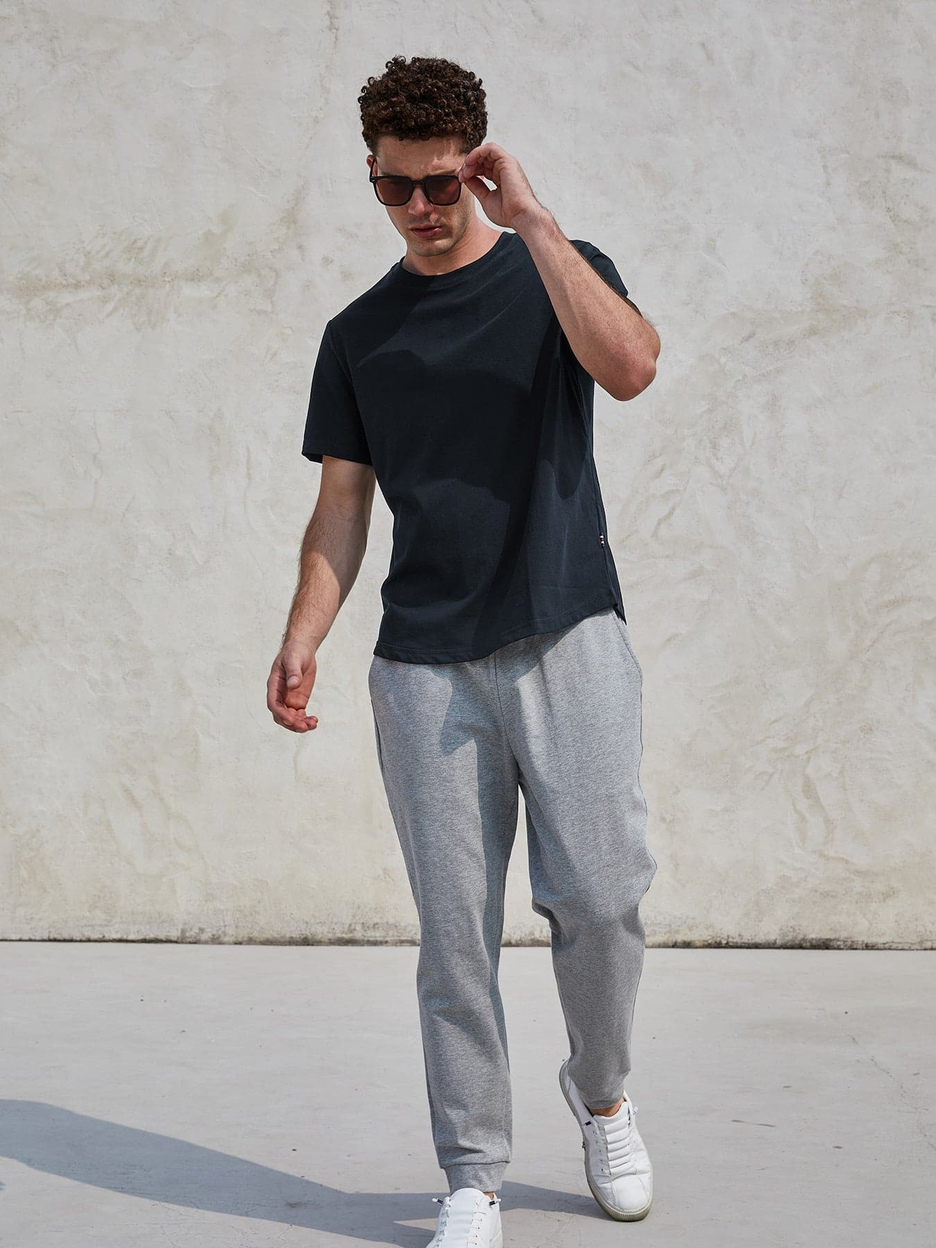 CloudWear Curve-Hem Tee: Classic Fit