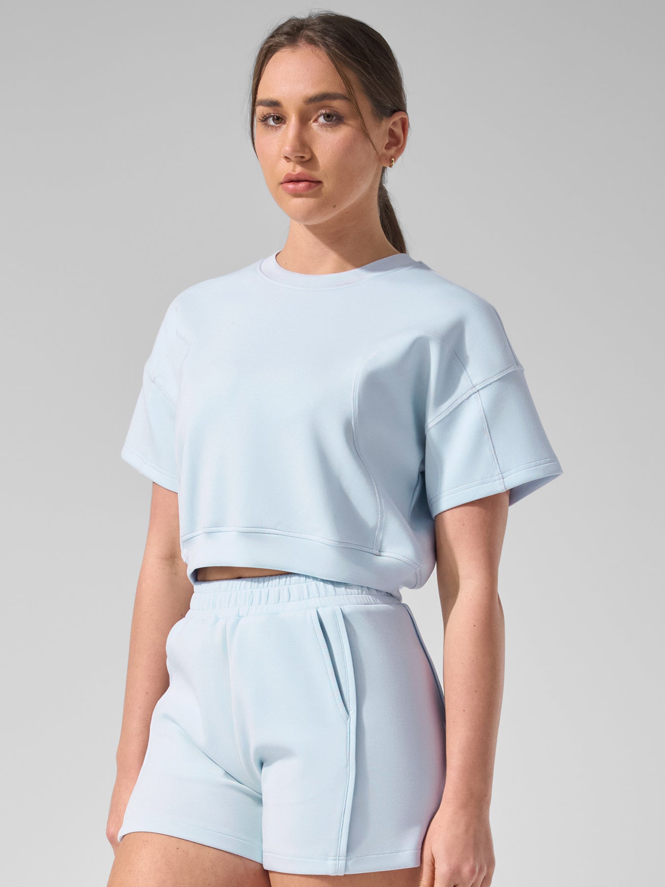Modal Blend Relaxed Shoulder Active Tee