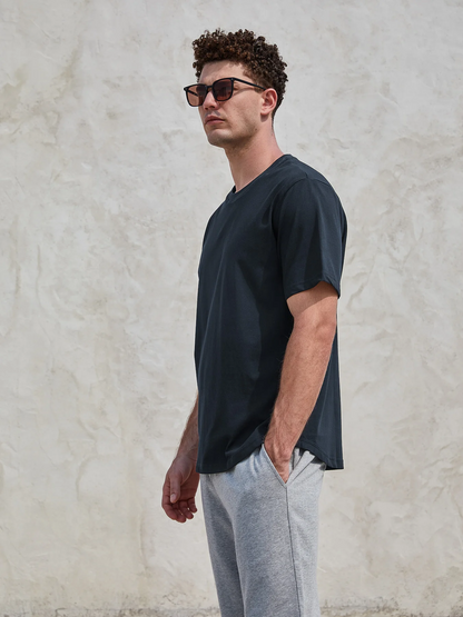 CloudWear Curve-Hem Tee: Classic Fit