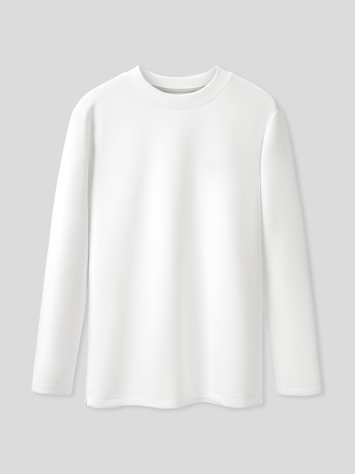 Modal Blend Elbow Patch Long Sleeve Tee:Classic Fit