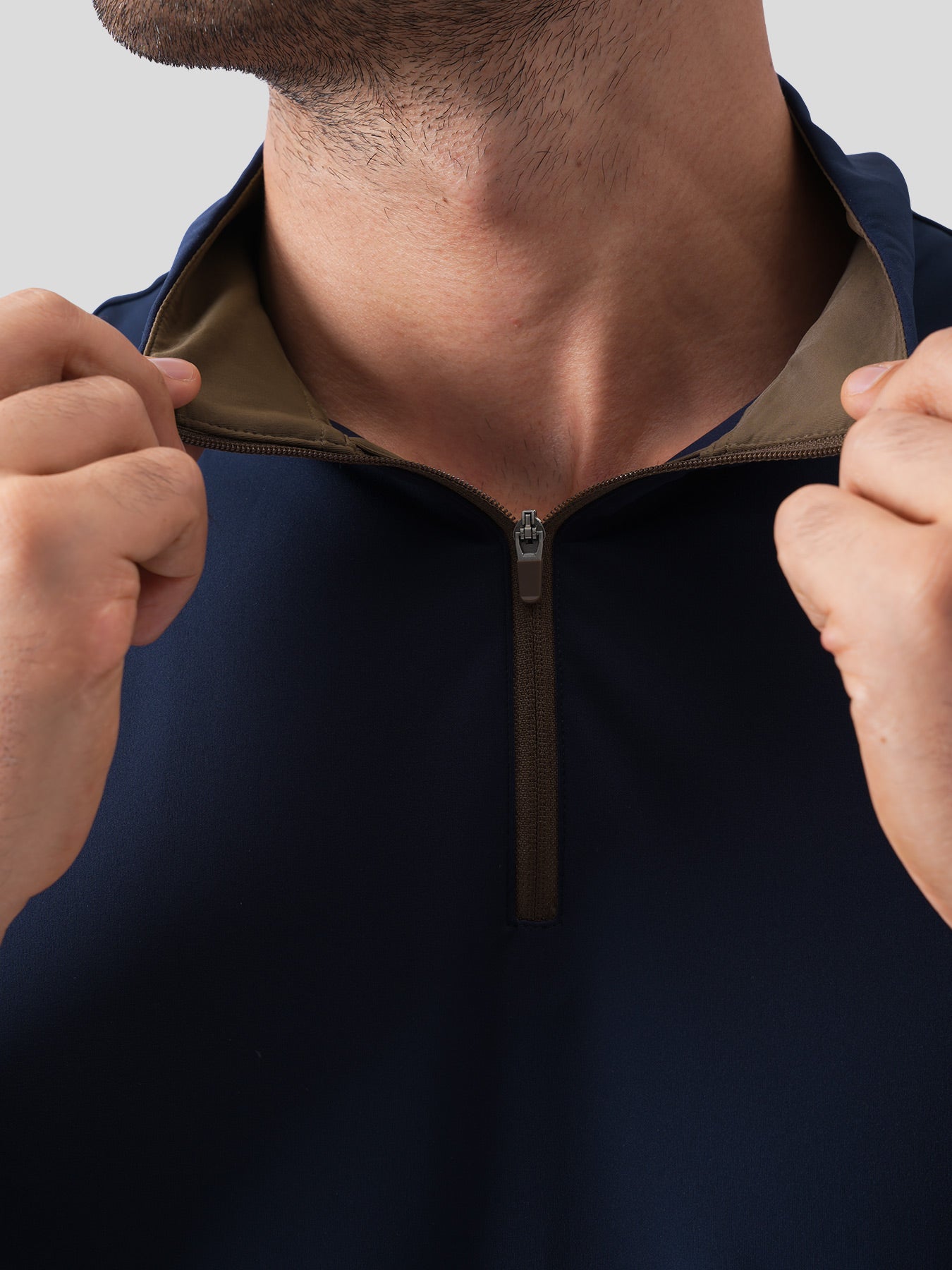 メンズウェア RUFFLOG HALF ZIP MOCK NECK SHIRTS XL HALF ZIP MOCK NECK SHIRTS – RUFFLOG
