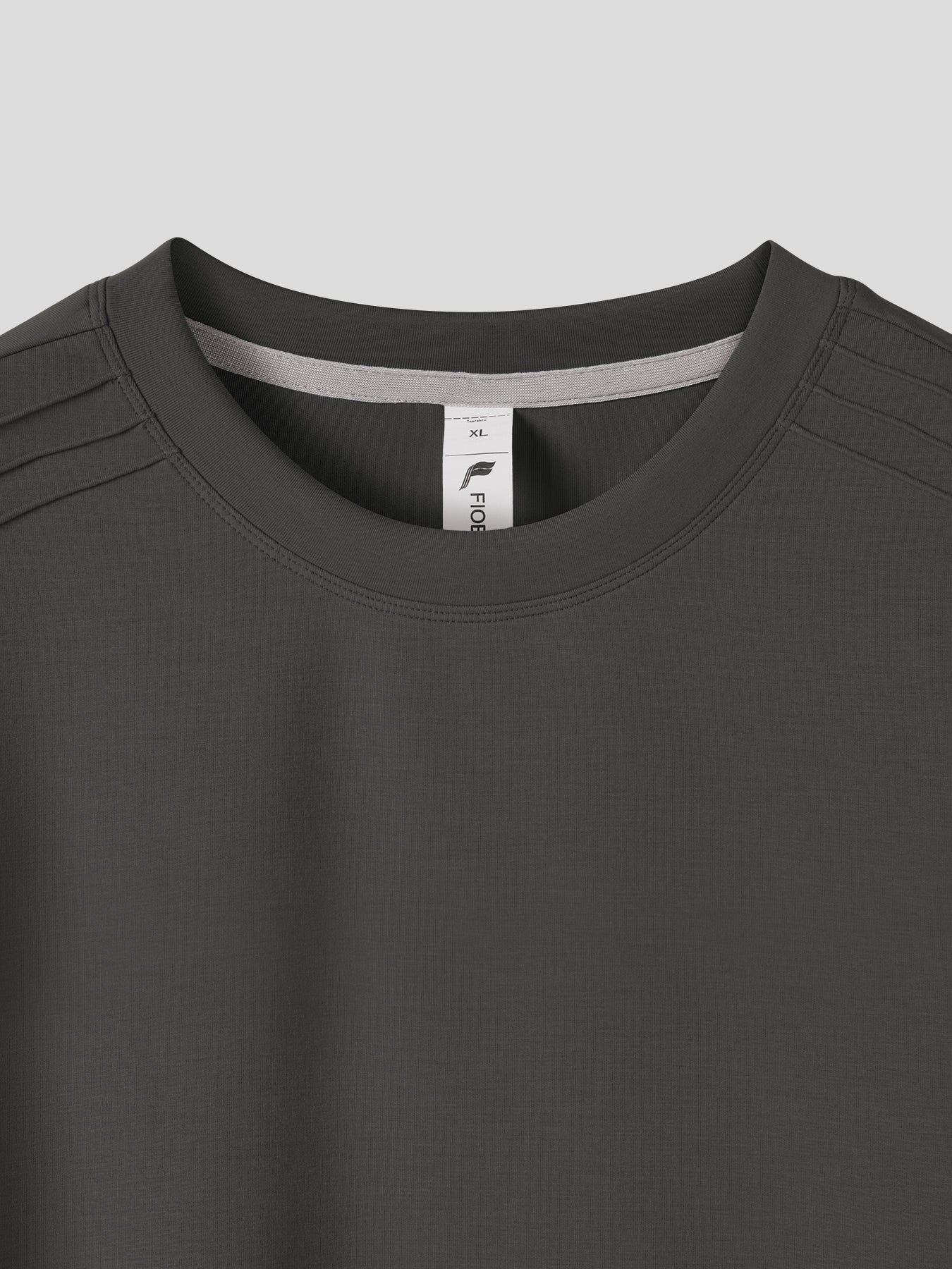 Modal Blend Long Sleeve Tee Shoulder Stitch