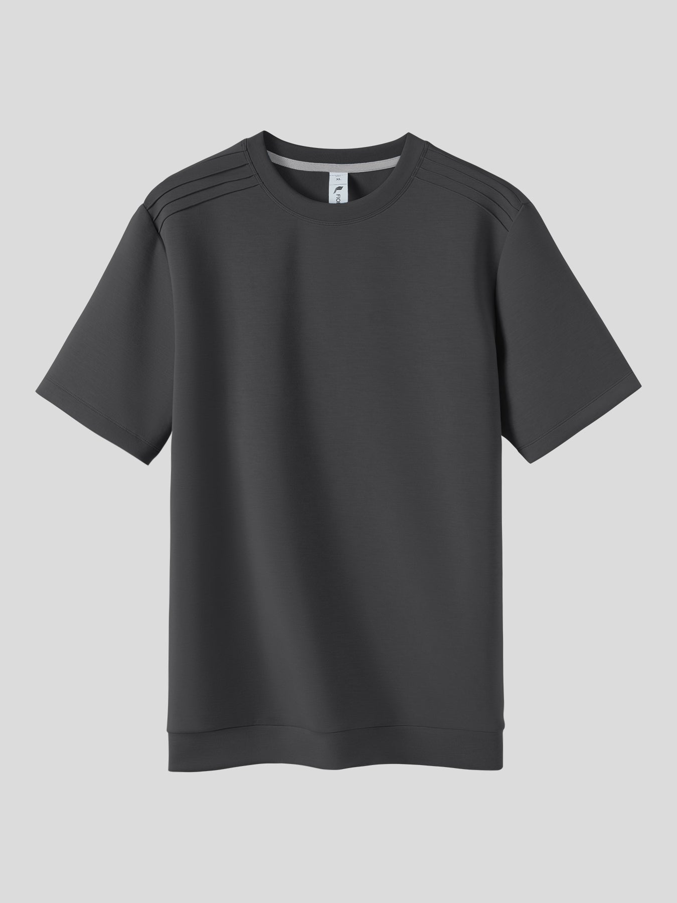 Modal Blend Short Sleeve Tee Shoulder Stitch