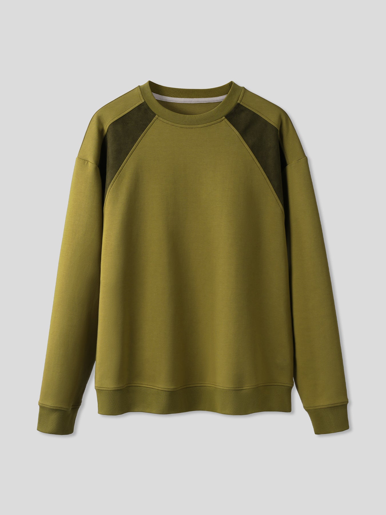 Cozyspacer Suedepatch Sweatshirt And Zip Ankle Jogger Set