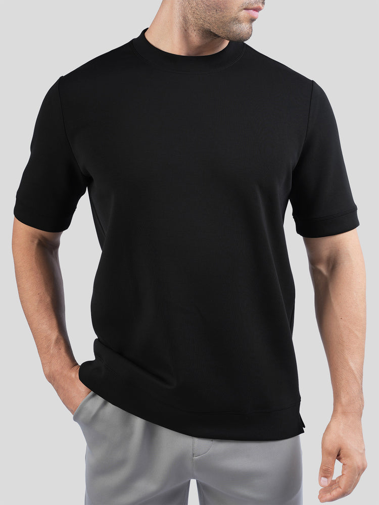 Modal Blend Short Sleeve Tee:Slim Fit | 