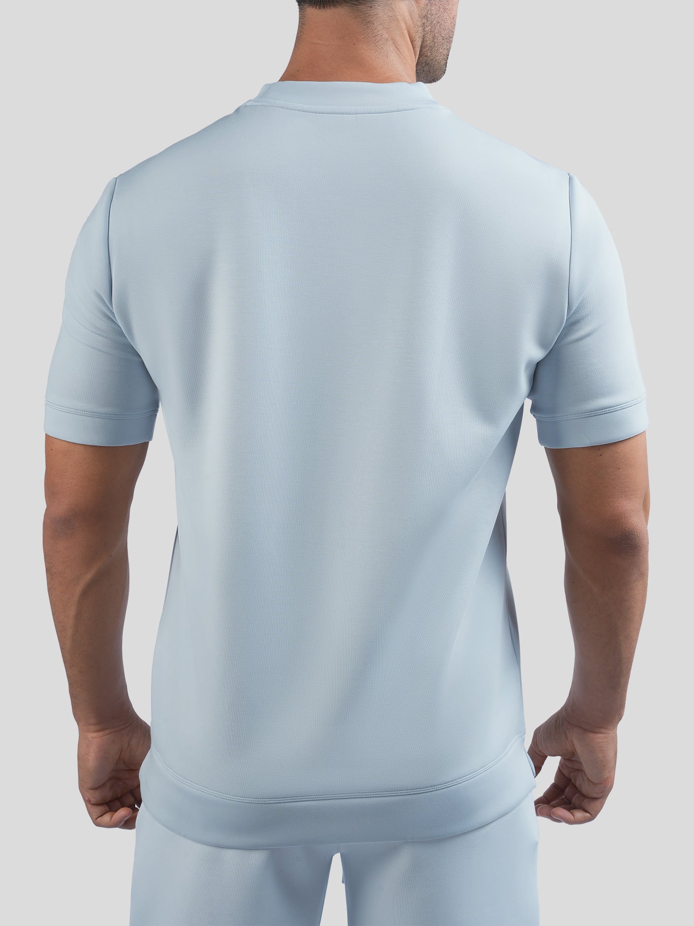 Modal Blend Short Sleeve Tee:Slim Fit