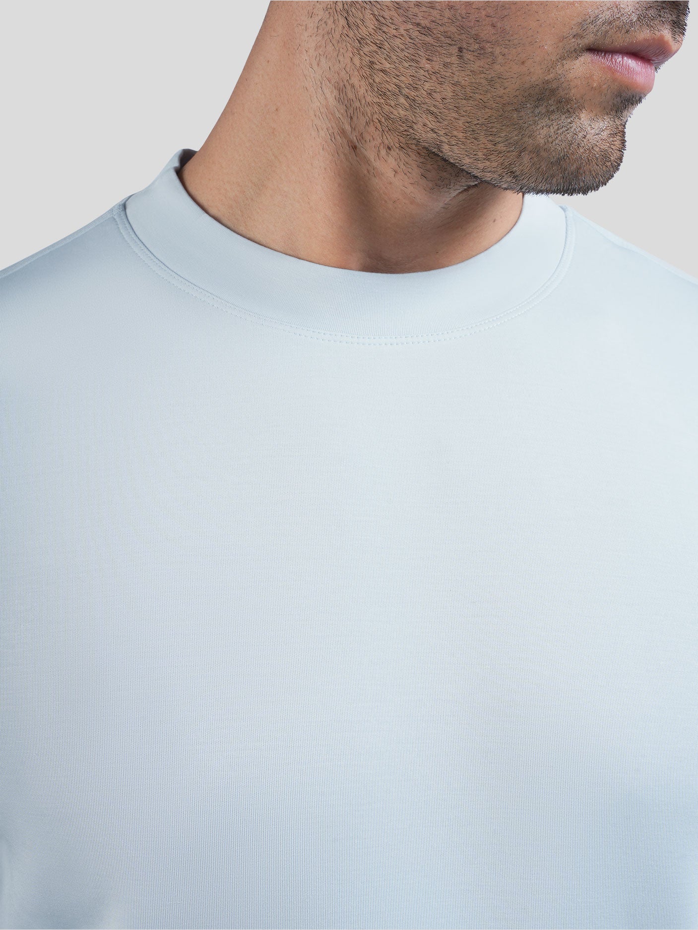 Modal Blend Short Sleeve Tee:Slim Fit