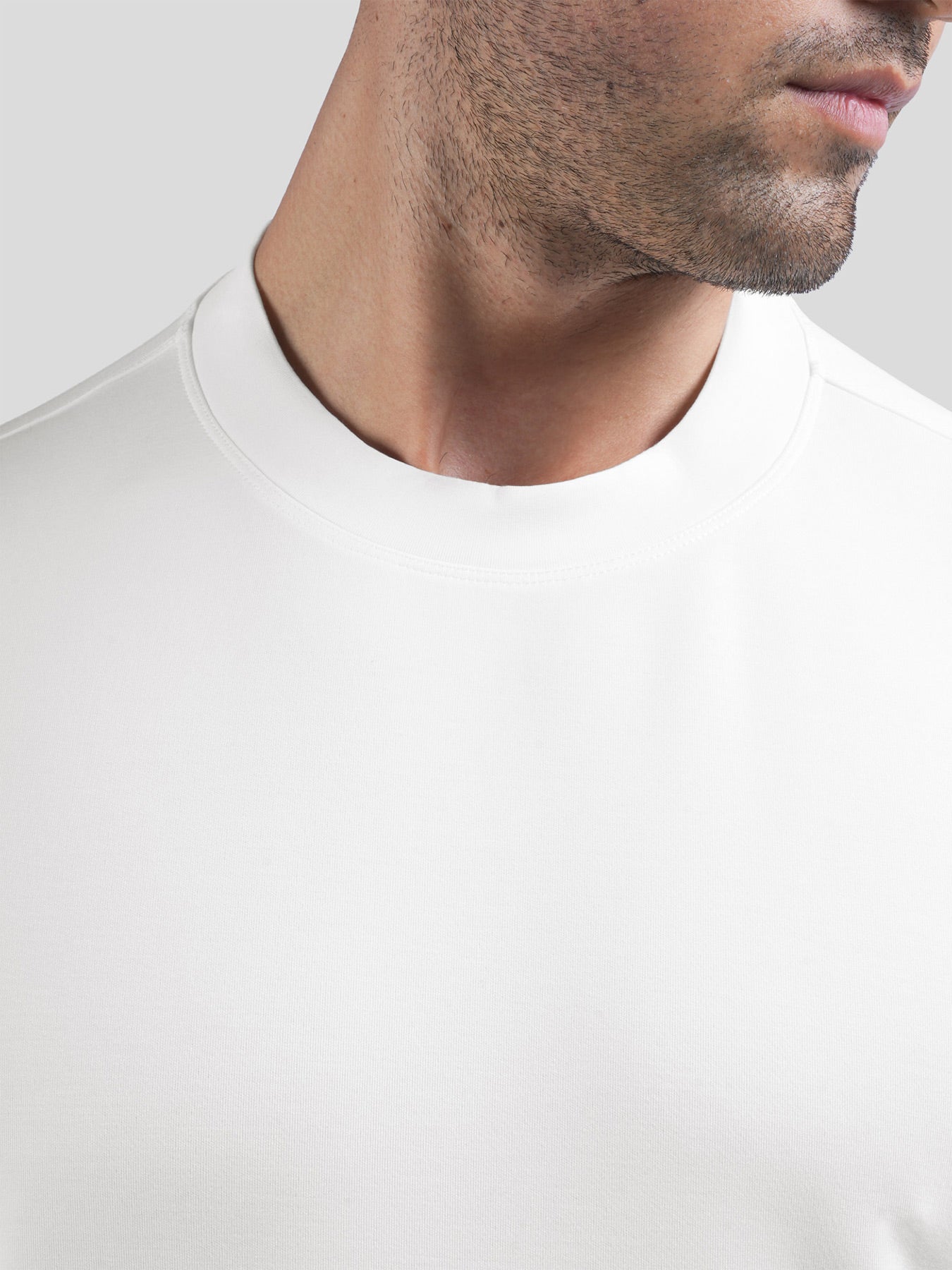 Modal Blend Short Sleeve Tee:Slim Fit