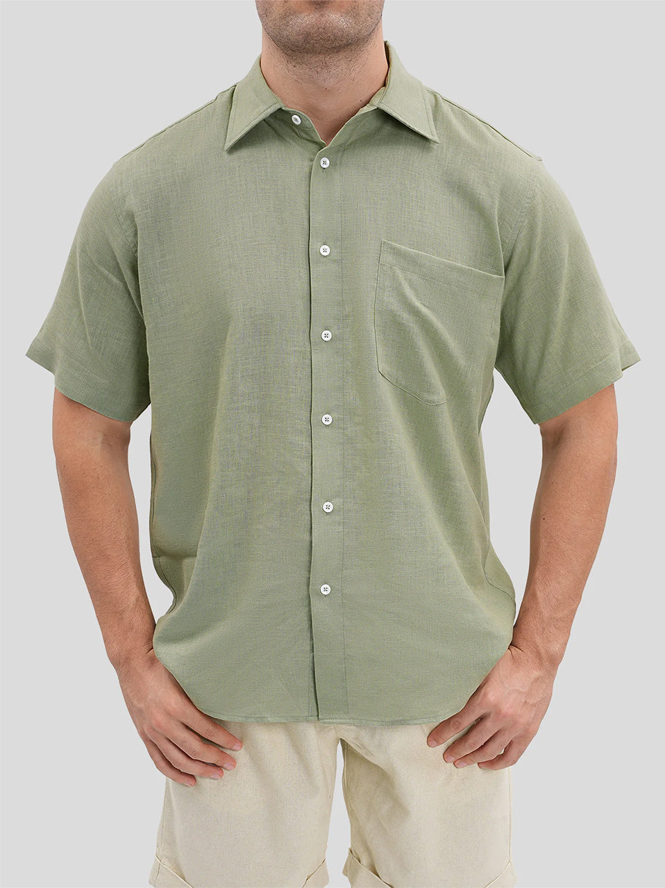 DreamWear Italian Linen Short Sleeve Shirt | 