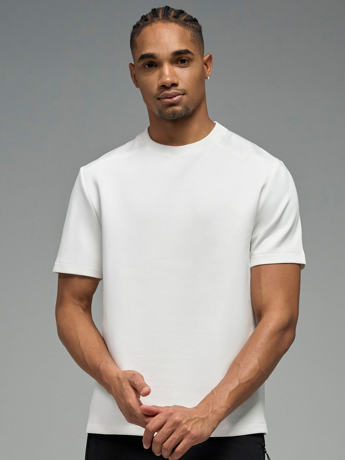 Weekend Performance Structured Crewneck Tee