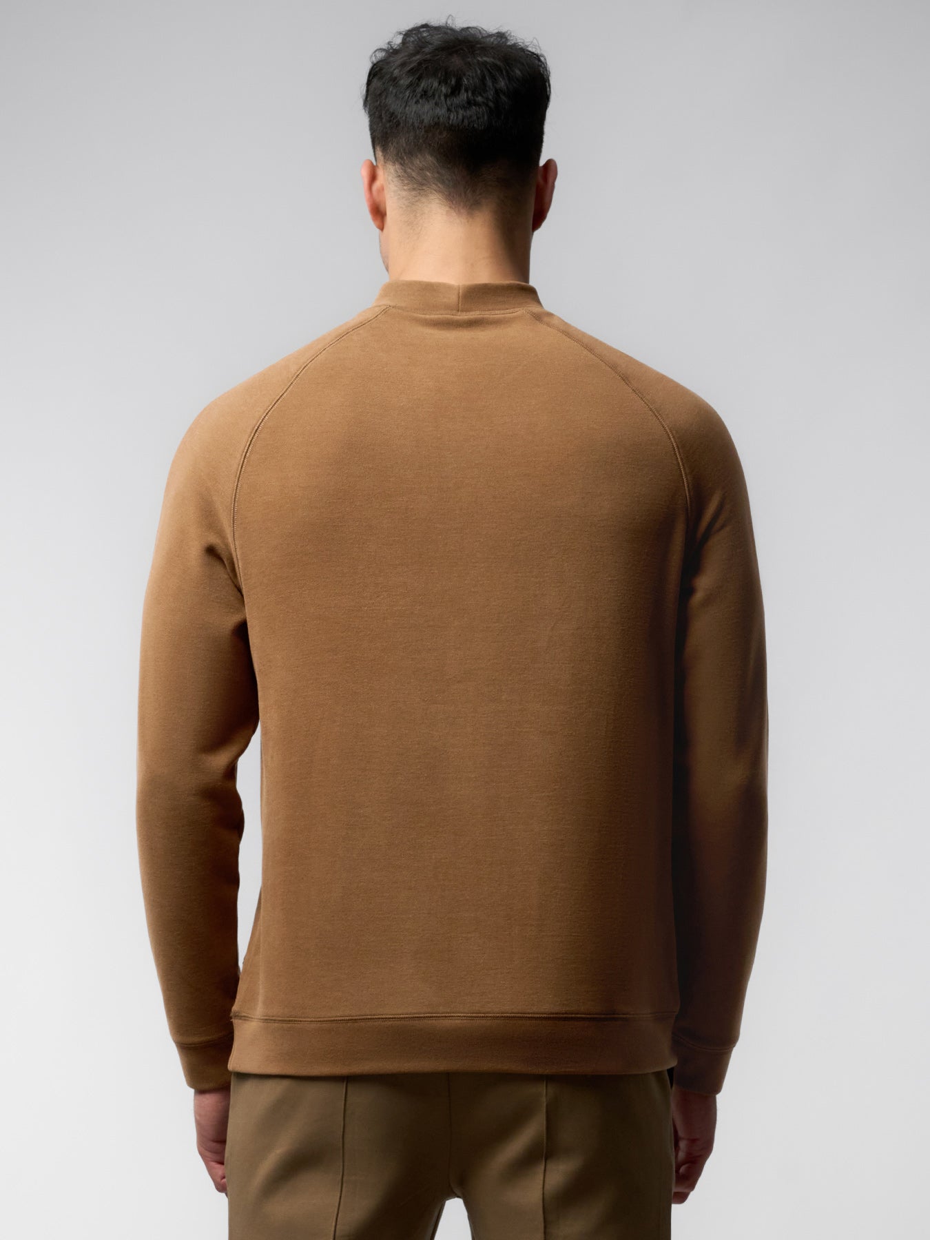Thermo Fleece Mock Neck Sweatshirt