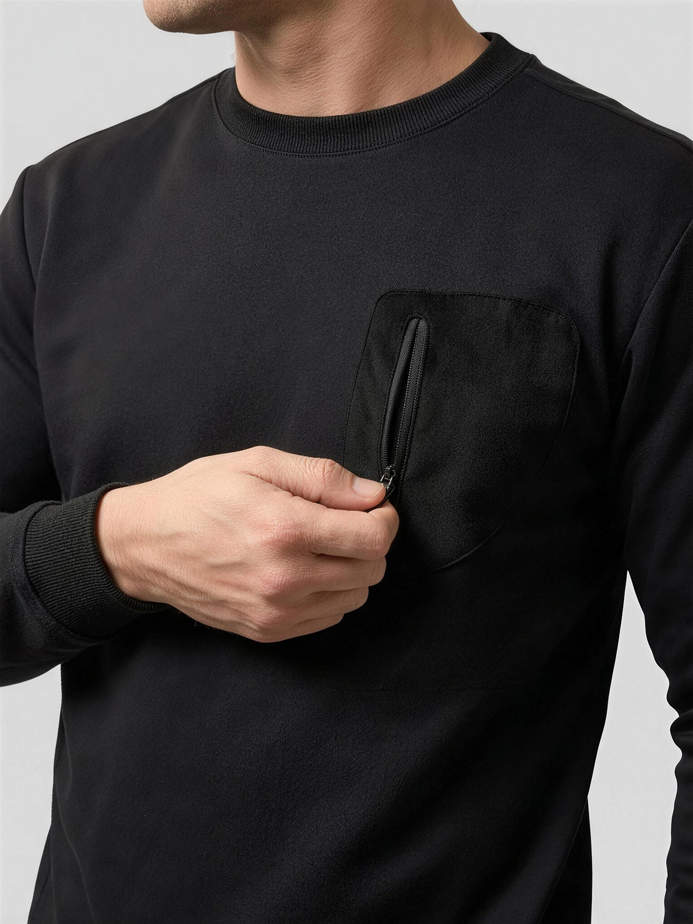 CozySpacer Utility Pocket Sweatshirt
