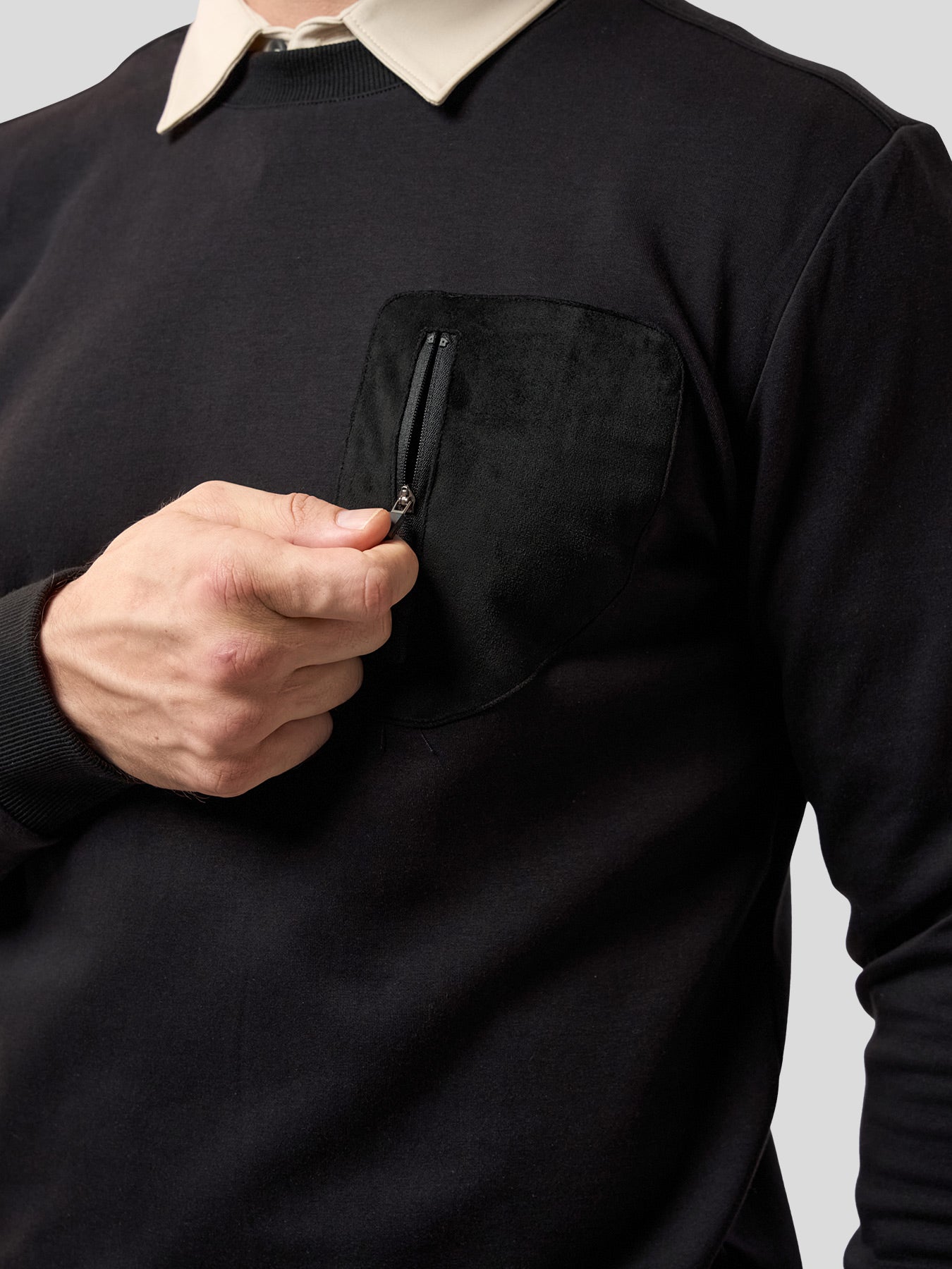 CozySpacer Utility Pocket Sweatshirt