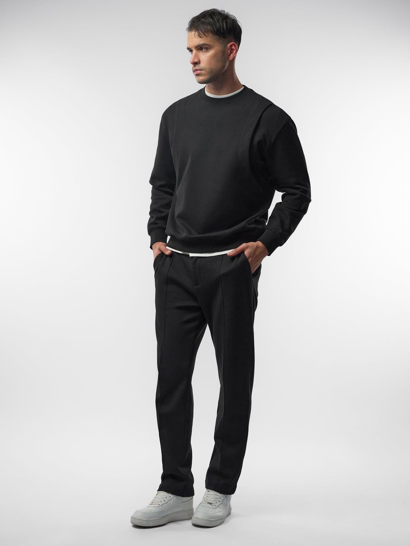 CozySpacer Layered Sweatshirt