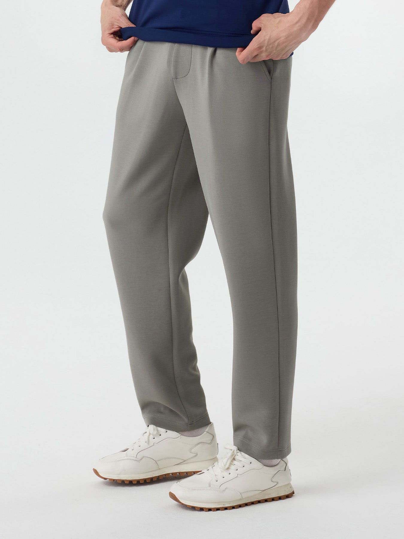 Modal Blend Casual Smart Trouser