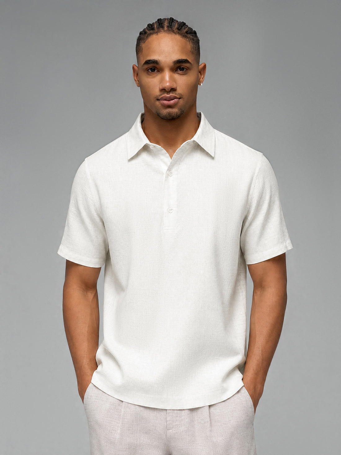 Leisure Linen Polo Shirt