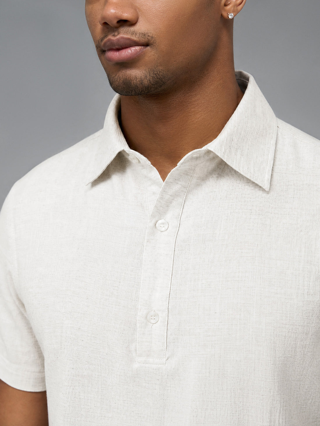 Leisure Linen Polo Shirt