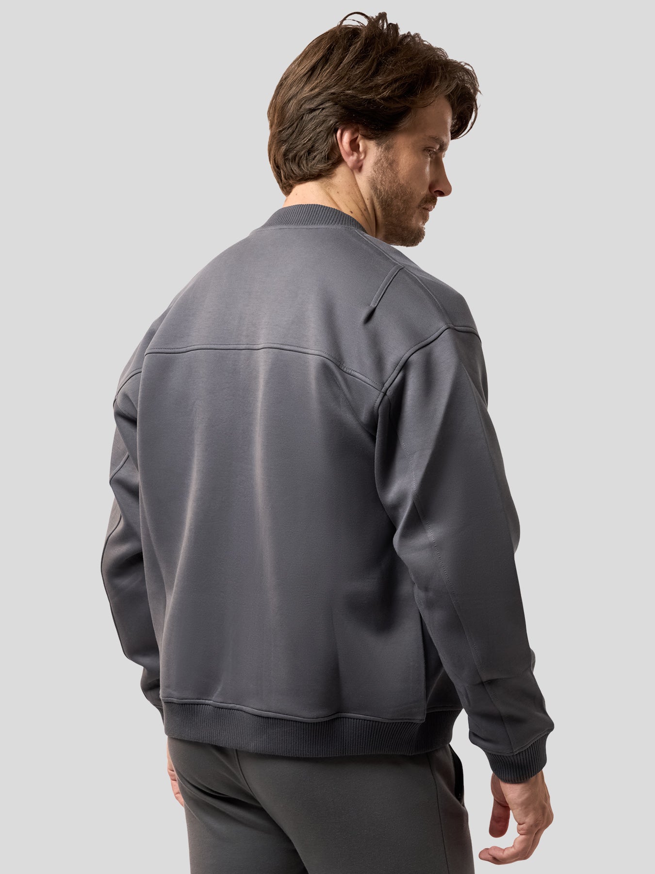 Cozyspacer Crew Neck DualZip Pocket Jacket