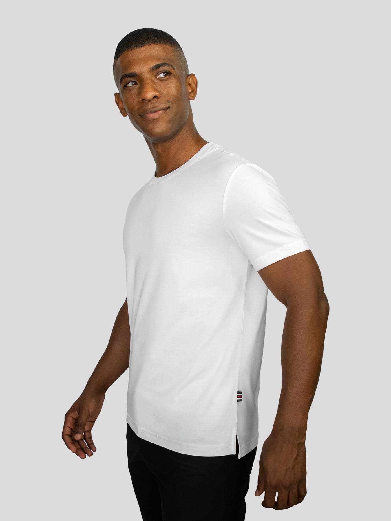 StayCool 2.0 Slim Fit Split-Hem Tee