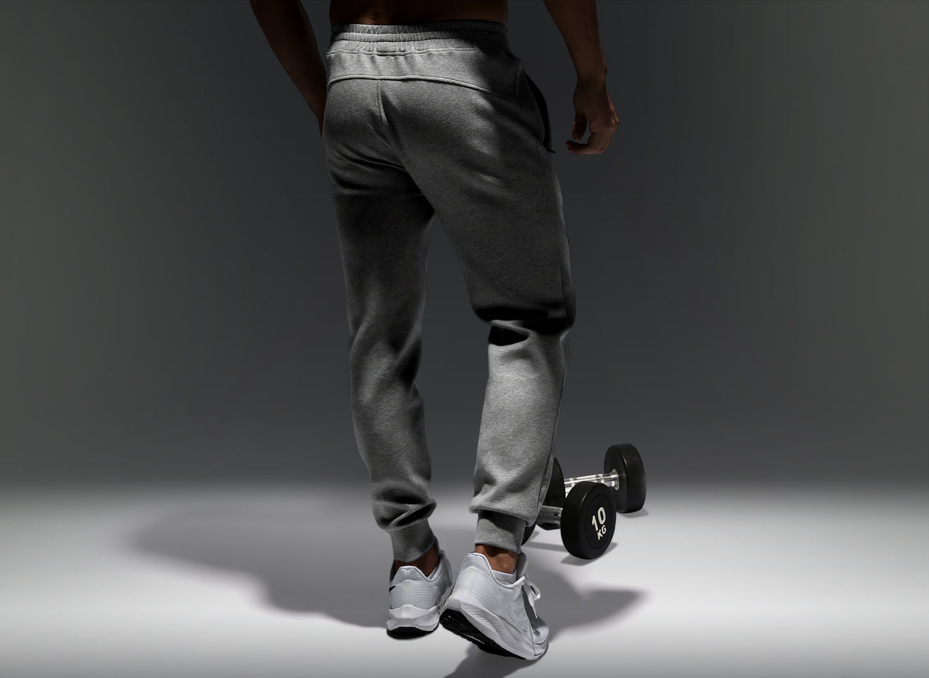 Fioboc grey sweatpants men for fitness
