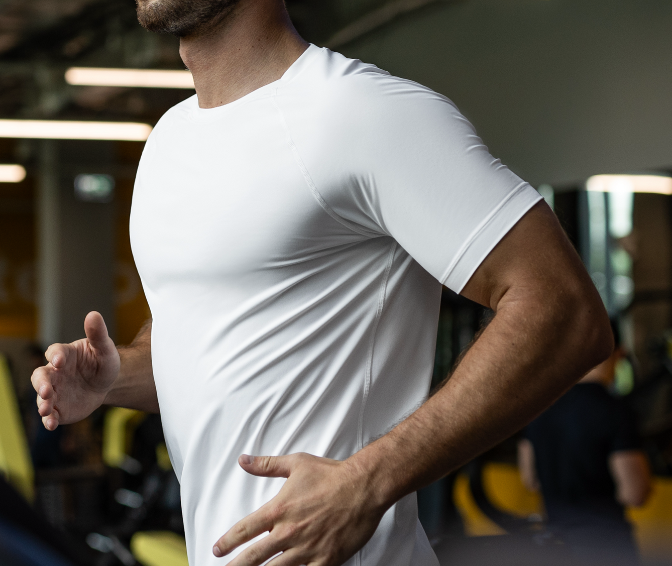  fioboc men's tee, quick dry in fitness sports