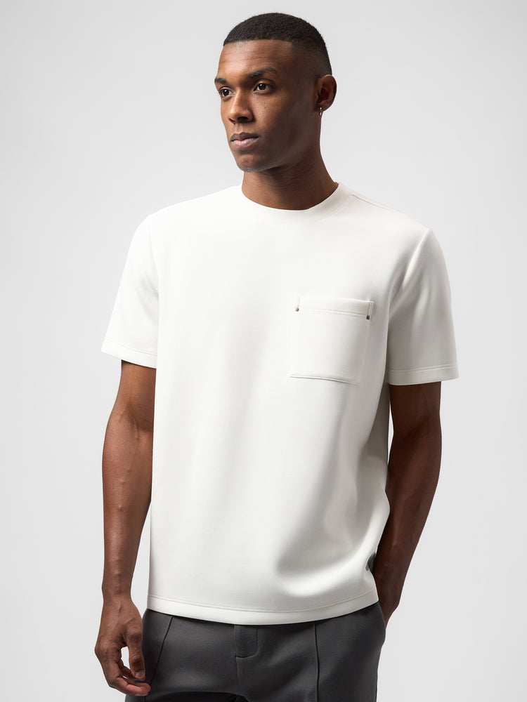 Modal Blend Pocket Tee with Rivet | 