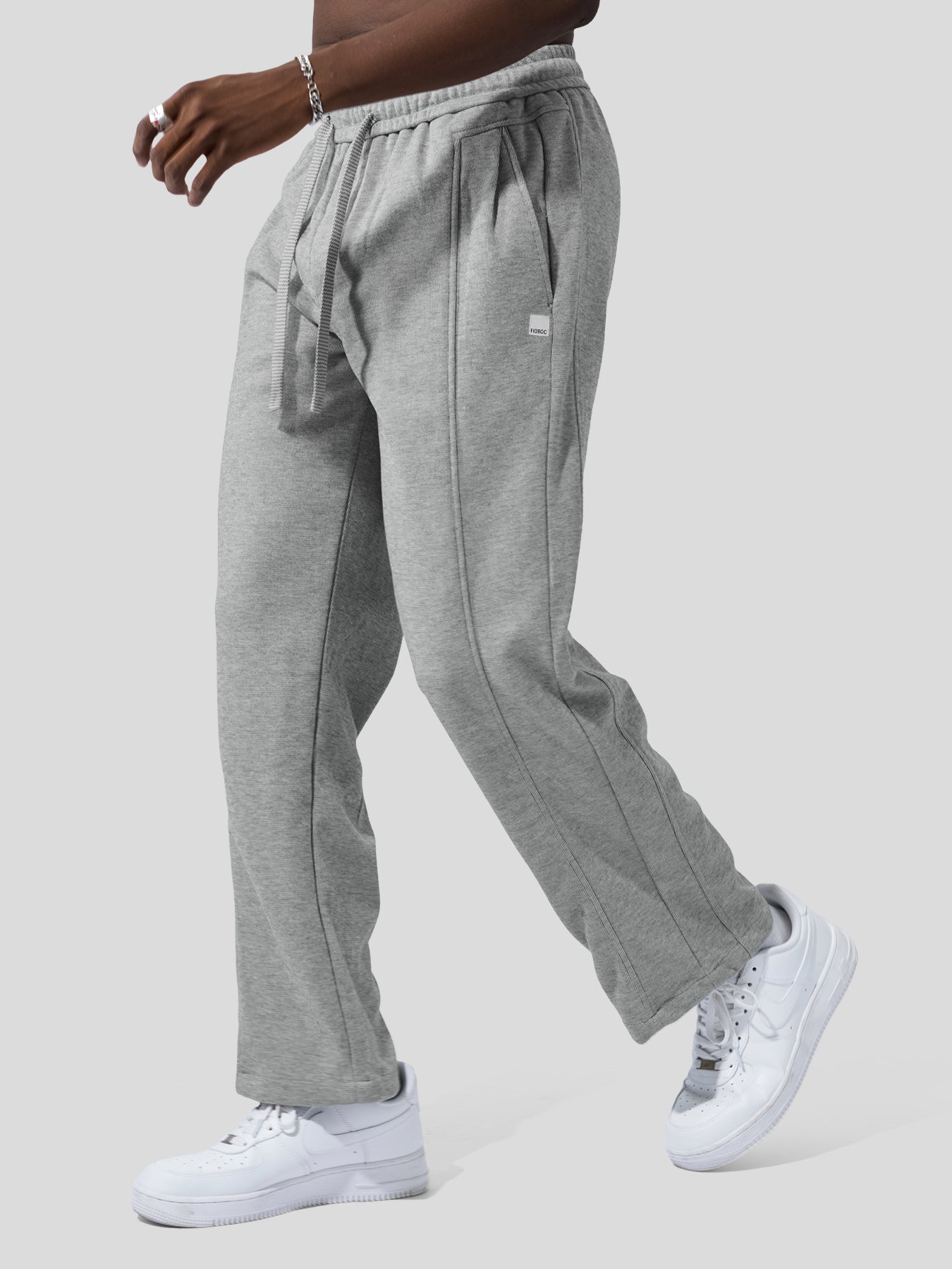 CozySpacer Winter Drawstring Straight Leg Pants Durable