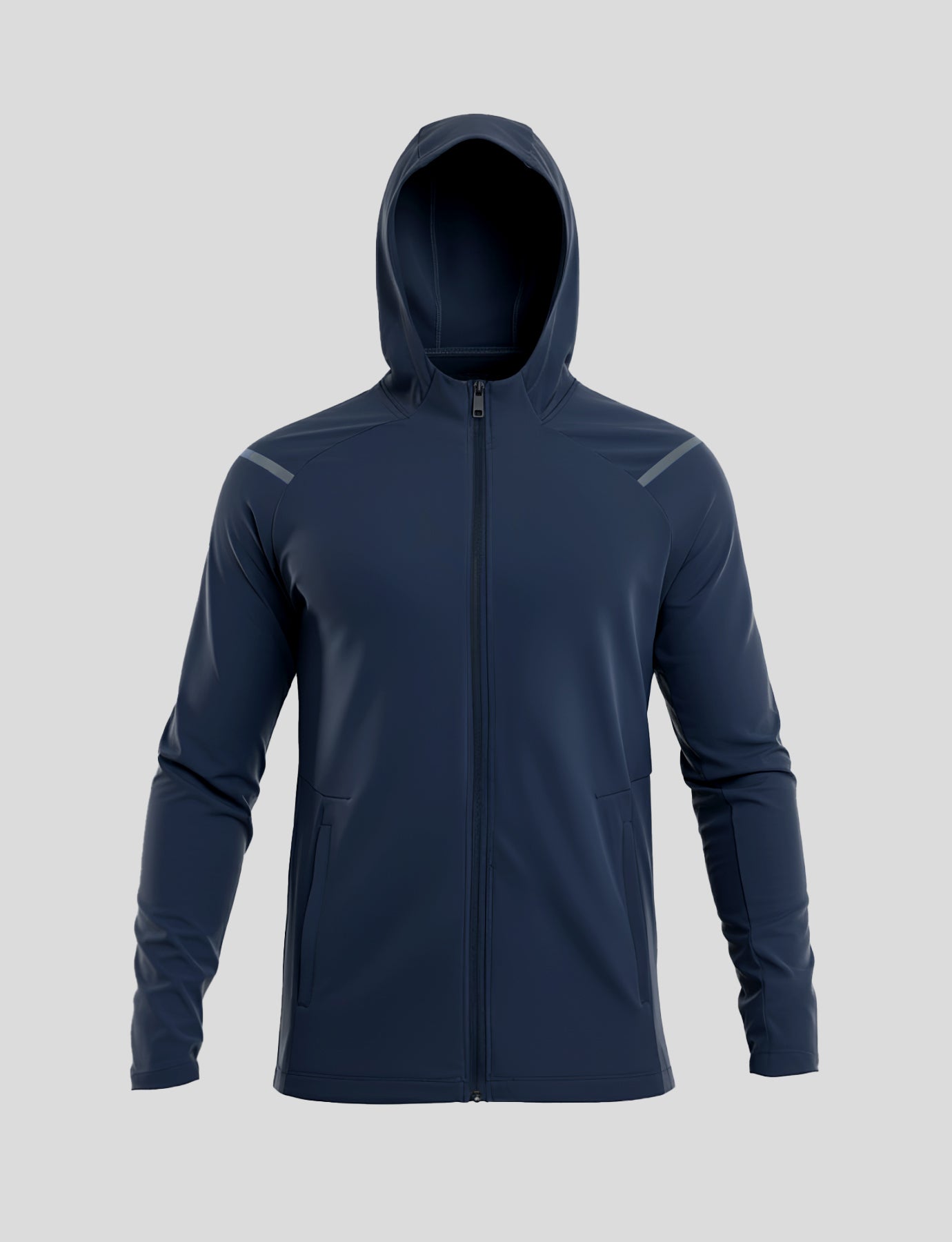 SmoothBlend Quick Dry Sports Fitness Hooded Jacket